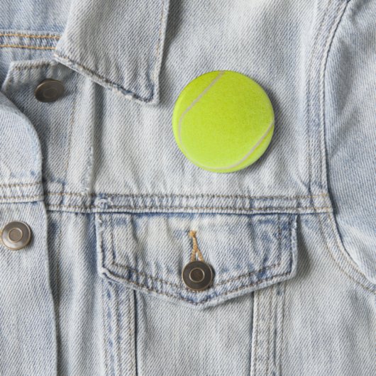 Maßgeschneiderter Tennisball Button (Beispiel)