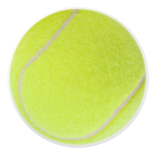 Maßgeschneiderter Tennisball Keramikknauf (Vorderseite)