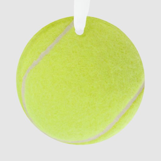 Maßgeschneiderter Tennisball Ornament (Vorderseite)