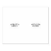 Maßgeschneiderter Text der Briefmarke Holz-Handgel Gummistempel (Prägung)