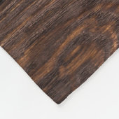 Maßgeschneiderter Text & Foto / Holz rustikales La Fleecedecke (Ecke)