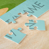 Maßgeschneiderter Text für die Landschaft des Kart Puzzle (Seite)