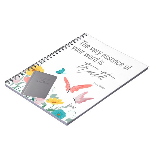 Maßgeschneiderter Text für JW 2023, Psalm 119:160 Notizblock (Linke Seite)