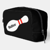 Maßgeschneiderter Toilettenbeutel mit Bowling-Butt Waschbeutel (Rechte Ecke)