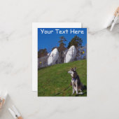 Maßgeschneiderter Tracker Karte (Vorderseite/Rückseite Beispiel)