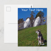 Maßgeschneiderter Tracker Postkarte (Vorne/Hinten)