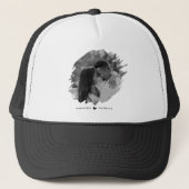 Maßgeschneiderter Valentinstag Modernes Foto Truckerkappe (Vorderseite)