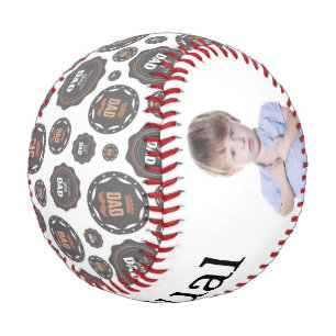 Maßgeschneiderter Vatertag-Baseball Baseball