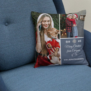 Maßgeschneiderter Weihnachts-Spaß-Foto-Geschenk-Fr Kissen