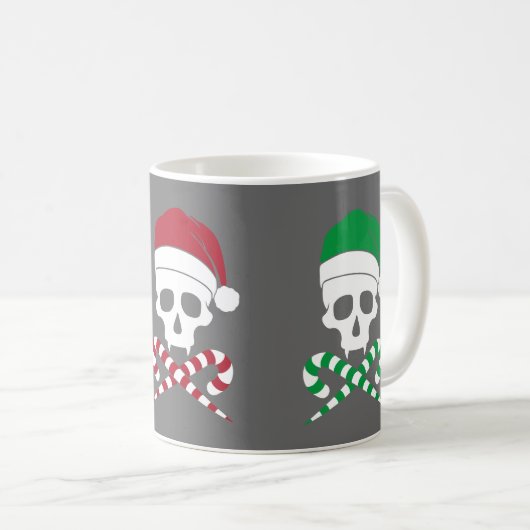 Maßgeschneiderter Weihnachtsmann Kaffeetasse (VorderseiteRechts)