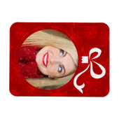 Maßgeschneiderter Weihnachtsrahmen Magnet (Horizontal)