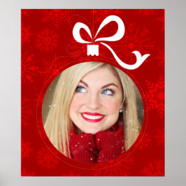 Maßgeschneiderter Weihnachtsrahmen Poster