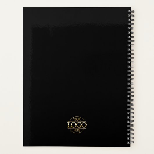 Maßgeschneiderter Werbeplaner für kleine Unternehm Planer (Rückseite)