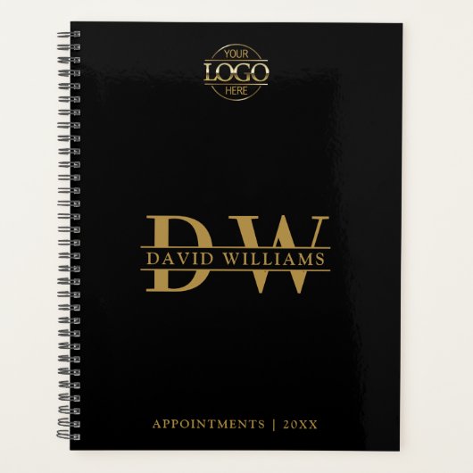 Maßgeschneiderter Werbeplaner für kleine Unternehm Planer (Vorderseite)