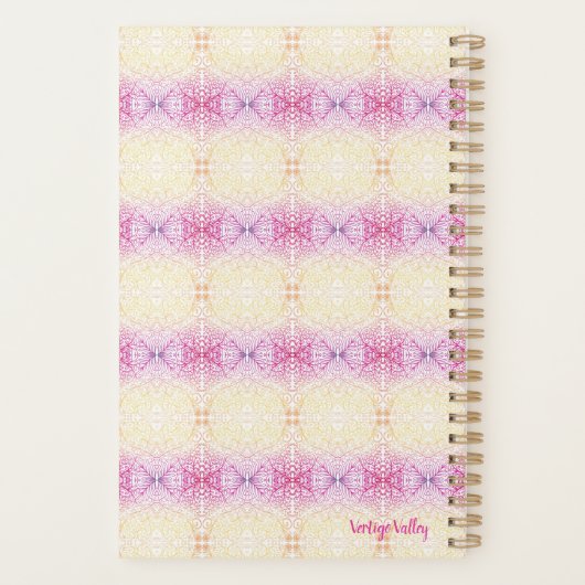 Maßgeschneiderter Wöchst-/Monatsplaner Planer (Rückseite)