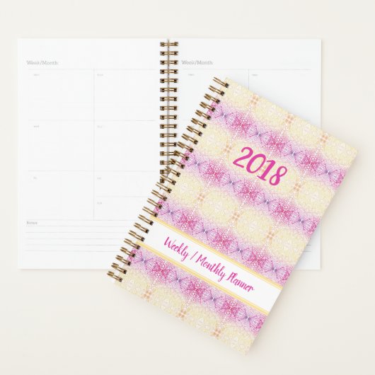 Maßgeschneiderter Wöchst-/Monatsplaner Planer (Anzeige)