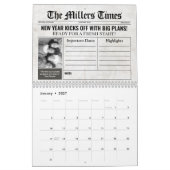 Maßgeschneiderter Zeitungskalender und -planer Kalender (Jan 2027)