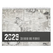 Maßgeschneiderter Zeitungskalender und -planer Kalender (Titelbild)