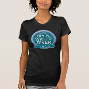 Maßgeschneiderter zertifizierter Open Water Diver T-Shirt