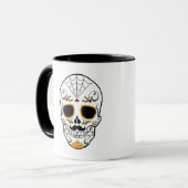 Maßgeschneiderter Zuckerschädel Tasse (Vorderseite Links)