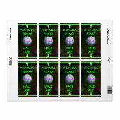 Maßgeschneiderter Zuhause-Bierbrauer 70er Diskothe (Vorne)