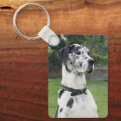 Maßgeschneiderter Zwei-Foto-Schlüsselanhänger aus Schlüsselanhänger (Vorderseite)
