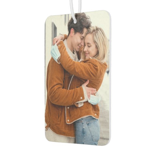 Maßgeschneiderter Zwei-Seiten-Foto-Luftkühler Autolufterfrischer (Links)