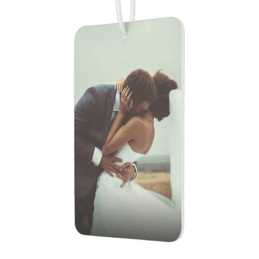 Maßgeschneiderter Zwei-Seiten-Foto Personalisiert Autolufterfrischer (Links)