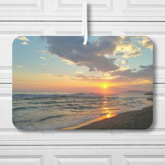 Maßgeschneiderter zweiseitiger Personalisierter Fo Autolufterfrischer