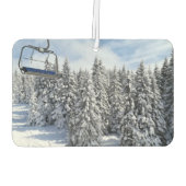 Maßgeschneiderter zweiseitiger Personalisierter Fo Autolufterfrischer (Rückseite)