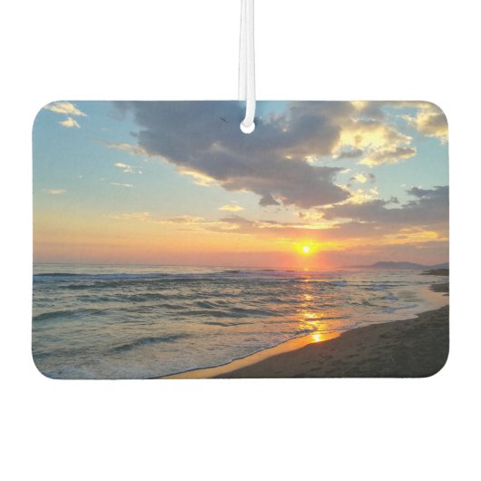 Maßgeschneiderter zweiseitiger Personalisierter Fo Autolufterfrischer (Vorderseite)