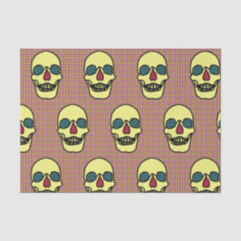 Maßgeschneidertes 10lb-Gewebepapier, weißes SKULL Seidenpapier