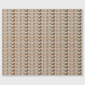 Maßgeschneidertes 16-Foto-Filmmuster für alle Fäll Geschenkpapier (Flach)