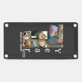 Maßgeschneidertes 1. Hochzeitstag 7 Foto Collage Banner (Horizontal)