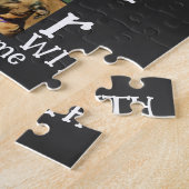 Maßgeschneidertes 1. Hochzeitstag 7 Foto Collage Puzzle (Seite)