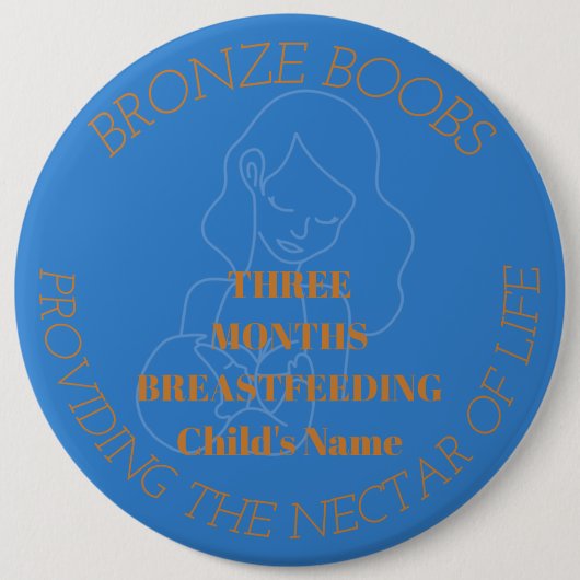 Maßgeschneidertes 3-monatiges Abzeichen Button (Vorderseite)