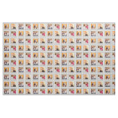 Maßgeschneidertes 4-Foto-Tile-Gewebe Stoff (Yard (91,4 cm))