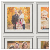 Maßgeschneidertes 4-Foto-Tile-Gewebe Stoff (Nahaufnahme)