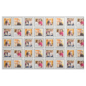 Maßgeschneidertes 4-Foto-Tile-Gewebe Stoff (Fat Quarter (45,7 x 55,9 cm))