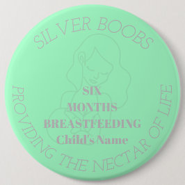 Maßgeschneidertes 6-monatiges Abzeichen zum Stille Button