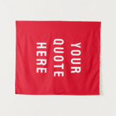 Maßgeschneidertes Angebotsbanner Personalisiert Ih Wandteppich (Vorderseite (Horizontal))