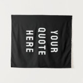 Maßgeschneidertes Angebotsbanner Personalisiert Ih Wandteppich (Vorderseite (Horizontal))