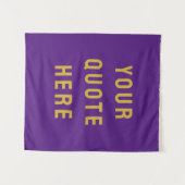 Maßgeschneidertes Angebotsbanner Personalisiert Ih Wandteppich (Vorderseite (Horizontal))