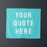 Maßgeschneidertes Angebotsbanner Personalisiert Ih Wandteppich<br><div class="desc">Tapisserie-Kulisse für individuelle Anführungsbanner,  personalisierte Wandkunstbanner,  mit beliebigem rustikalen Stil,  individuell angefertigte Wand-Hängebänder,  Dekorationskunst für Kinderzimmer,  individuelle Wanddekoration,  personalisierte Bannerdekor für Kinder,  Kinderzimmer Kinderzimmer,  Kindergeschenk-Sondergeschenk-Geschenk,  türkisblaues Mädchen Zimmermädchen-Dekor</div>