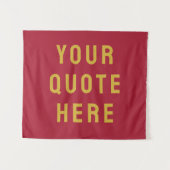 Maßgeschneidertes Angebotsbanner Personalisiert Ih Wandteppich (Vorderseite (Horizontal))