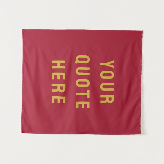 Maßgeschneidertes Angebotsbanner Personalisiert Ih Wandteppich (Vorderseite (Horizontal))