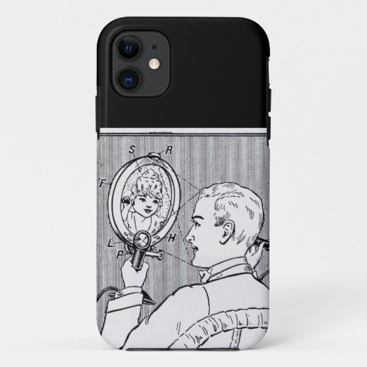 Maßgeschneidertes antikes Videotelefon iPhone / iP Case-Mate iPhone Hülle (Rückseite)