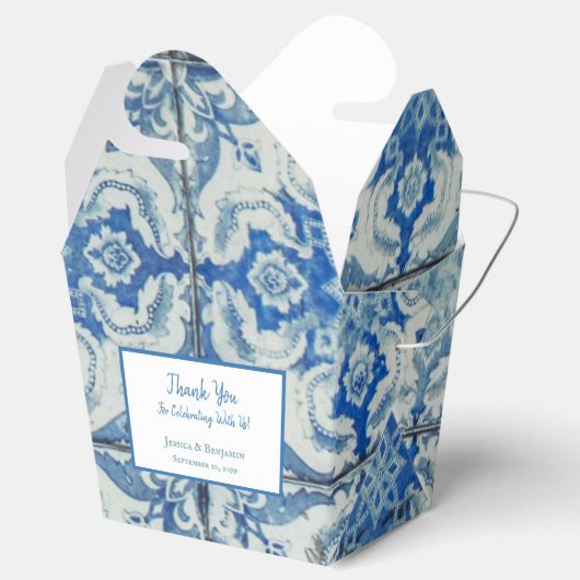 Maßgeschneidertes antikes Vintages portugiesisches Geschenkschachtel (Geöffnet)