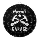 Maßgeschneidertes Auto-Garage- oder Mancave-Dartbo Dartscheibe (vorne)