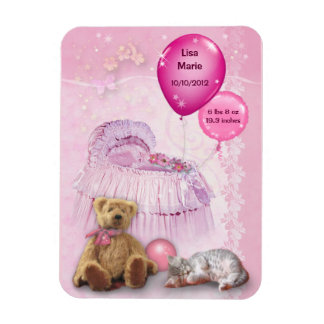 Maßgeschneidertes Baby-Girl Magnet